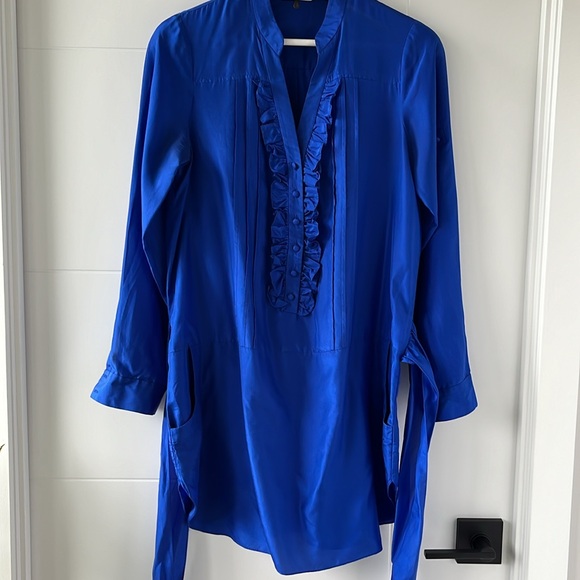 Rebecca Taylor 100% silk tunic heart 💙 - Picture 6 of 9